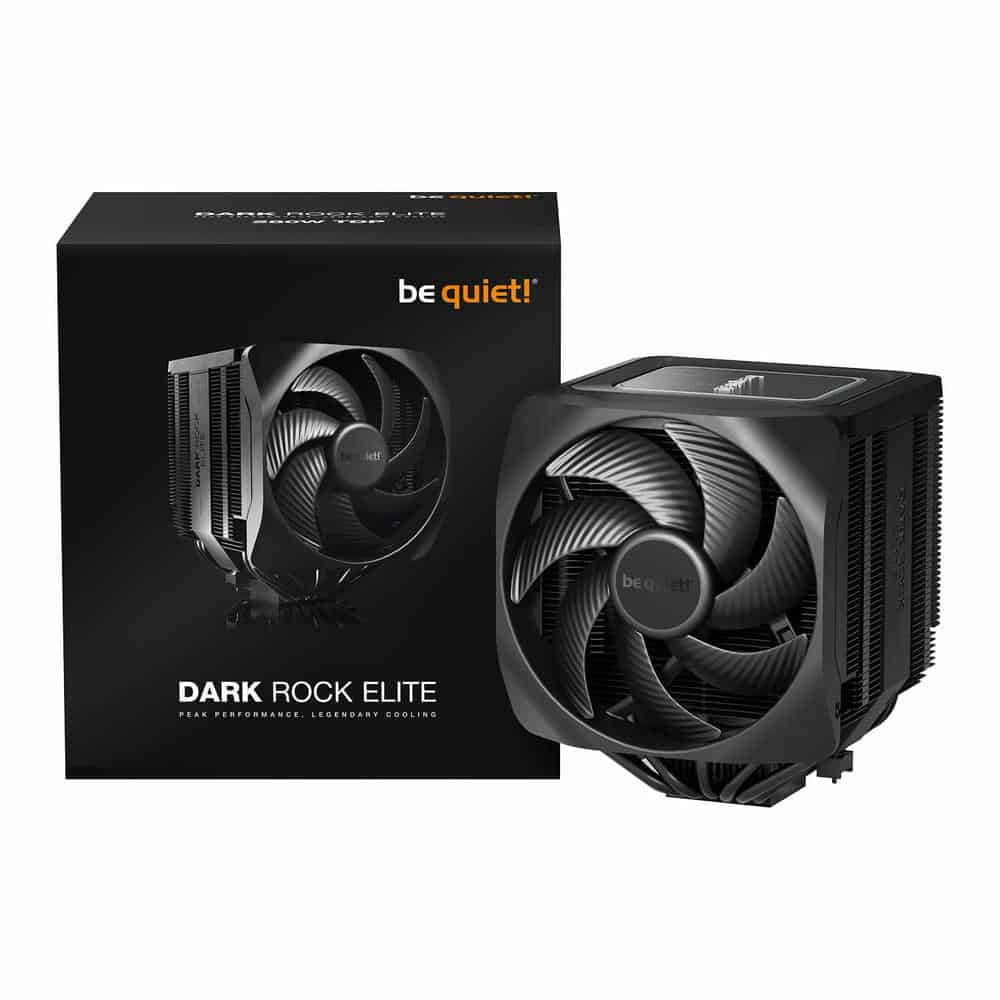 be quiet! BK037 Dark Rock Elite Intel/AMD Dual Tower Performance Air CPU Cooler